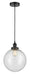 Innovations - 616-1PH-BK-G204-12 - One Light Mini Pendant - Edison - Matte Black