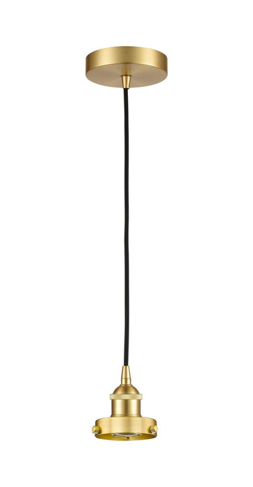Innovations - 616-1PH-SG - One Light Pendant - Downtown Urban - Satin Gold