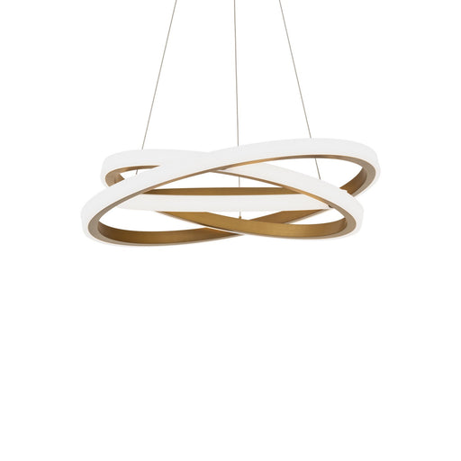 Modern Forms - PD-24826-AB - LED Chandelier - Veloce - Aged Brass