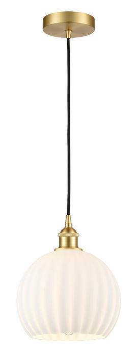 Innovations - 616-1P-SG-G1217-10WV - LED Mini Pendant - Edison - Satin Gold