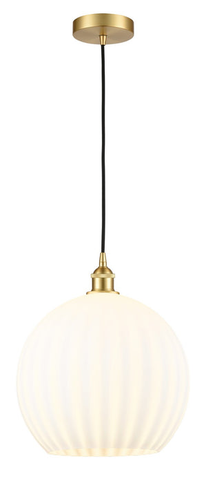 Innovations - 616-1P-SG-G1217-14WV - LED Pendant - Edison - Satin Gold