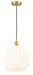 Innovations - 616-1P-SG-G1217-14WV - LED Pendant - Edison - Satin Gold