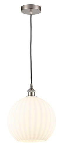 Edison LED Mini Pendant Brushed Satin Nickel