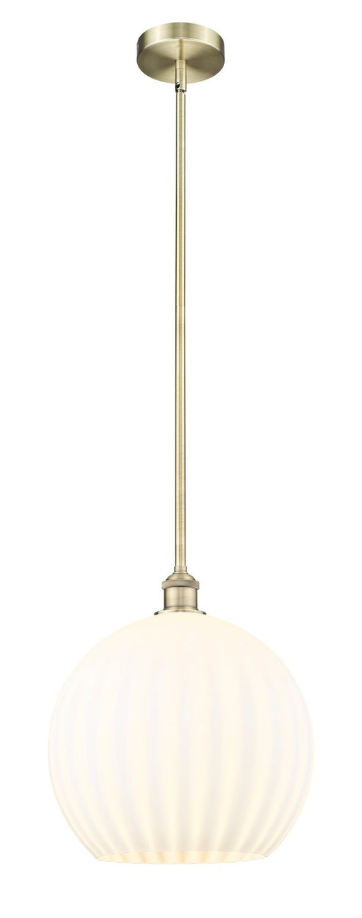 Innovations - 616-1S-AB-G1217-14WV - LED Pendant - Edison - Antique Brass