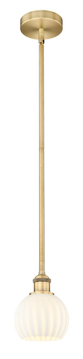 Innovations - 616-1S-BB-G1217-6WV - LED Mini Pendant - Edison - Brushed Brass