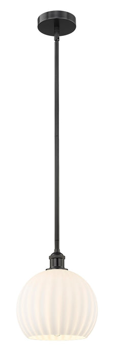 Innovations - 616-1S-BK-G1217-10WV - LED Mini Pendant - Edison - Matte Black