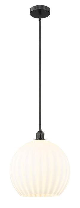 Innovations - 616-1S-BK-G1217-14WV - LED Pendant - Edison - Matte Black