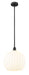 Innovations - 616-1S-BK-G1217-14WV - LED Pendant - Edison - Matte Black