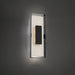 Modern Forms - WS-W28422-BK/BN - LED Outdoor Wall Sconce - Boxie - Black/Brushed Nickel