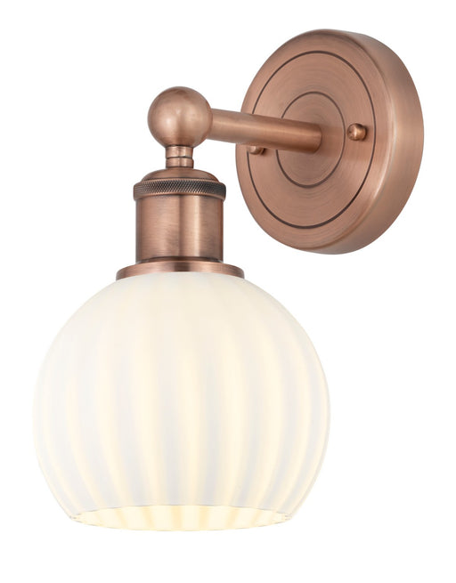 Innovations - 616-1W-AC-G1217-6WV - LED Wall Sconce - Edison - Antique Copper