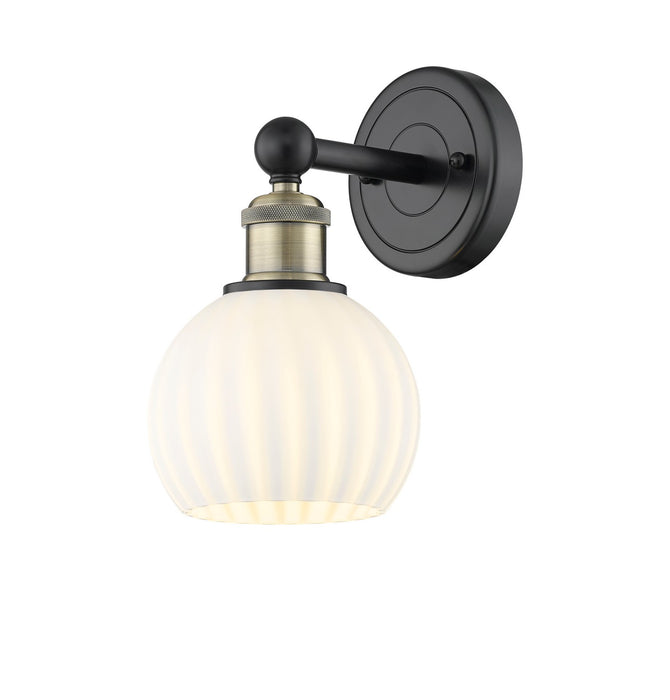 Innovations - 616-1W-BAB-G1217-6WV - LED Wall Sconce - Edison - Black Antique Brass