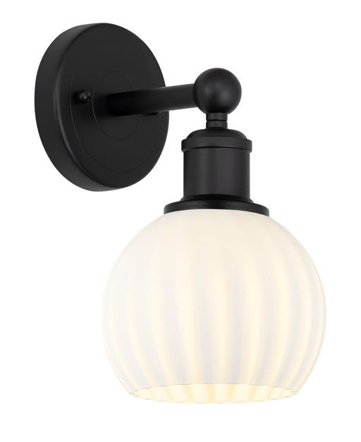 Innovations - 616-1W-BK-G1217-6WV - LED Wall Sconce - Edison - Matte Black