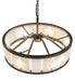 Meyda Tiffany - 265763 - Six Light Chandelier - Hokaiseki - Oil Rubbed Bronze