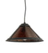 Meyda Tiffany - 265839 - One Light Pendant - Sutter - Black Metal