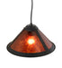 Meyda Tiffany - 265839 - One Light Pendant - Sutter - Black Metal