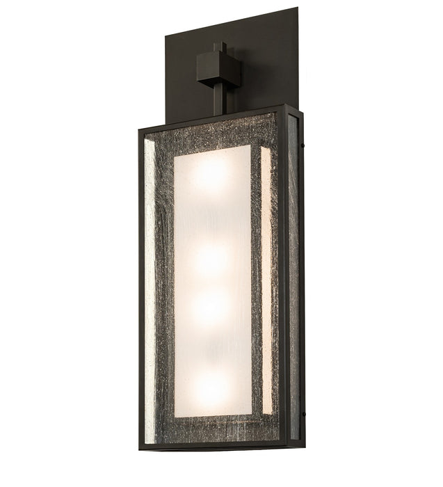 Meyda Tiffany - 268306 - LED Wall Sconce - Quadrato - Statuary Bronze Metallic