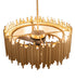 Meyda Tiffany - 269152 - Eight Light Chandel-Air - Frequency - Gold Metallic