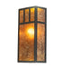 Meyda Tiffany - 270260 - Three Light Wall Sconce - Hyde Park - Oil Rubbed Bronze