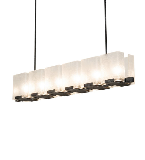 Ice Cube Six Light Chandelier