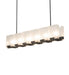 Meyda Tiffany - 270642 - Six Light Chandelier - Ice Cube - Smoke