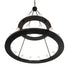 Meyda Tiffany - 270818 - 24 Light Chandelier - Loxley - Black Satin Wrought Iron