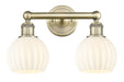 Innovations - 616-2W-AB-G1217-6WV - LED Bath Vanity - Edison - Antique Brass