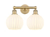 Innovations - 616-2W-BB-G1217-8WV - LED Bath Vanity - Downtown Urban - Brushed Brass