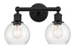 Innovations - 616-2W-BK-G124-6 - Two Light Bath Vanity - Edison - Matte Black