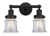 Innovations - 616-2W-BK-G182S - Two Light Bath Vanity - Edison - Matte Black