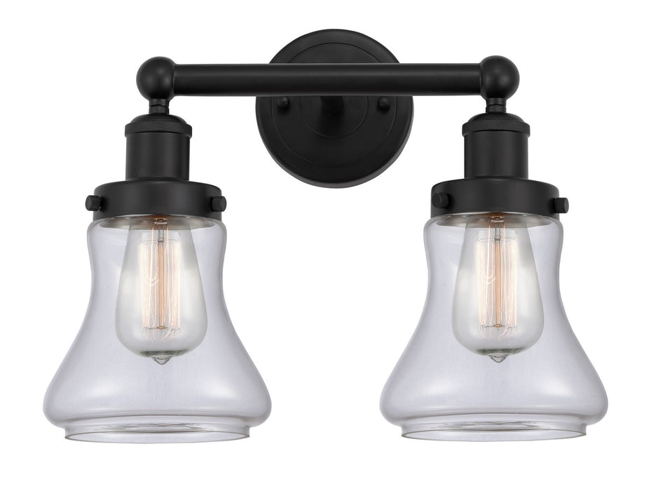 Innovations - 616-2W-BK-G192 - Two Light Bath Vanity - Edison - Matte Black