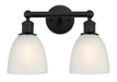 Innovations - 616-2W-BK-G381 - Two Light Bath Vanity - Edison - Matte Black