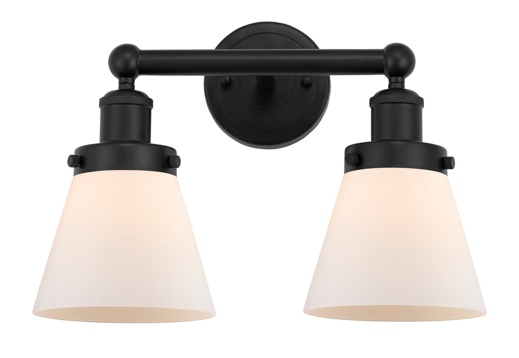 Innovations - 616-2W-BK-G61 - Two Light Bath Vanity - Edison - Matte Black