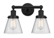 Innovations - 616-2W-BK-G64 - Two Light Bath Vanity - Edison - Matte Black