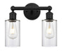 Innovations - 616-2W-BK-G802 - Two Light Bath Vanity - Edison - Matte Black