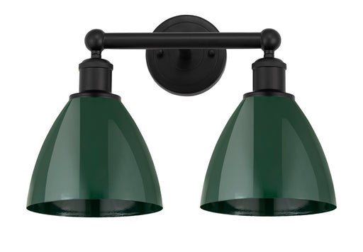 Edison Two Light Bath Vanity Matte Black