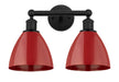 Innovations - 616-2W-BK-MBD-75-RD - Two Light Bath Vanity - Edison - Matte Black