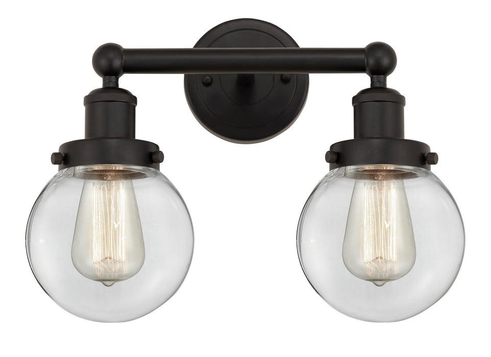 Innovations - 616-2W-OB-G202-6 - Two Light Bath Vanity - Edison - Oil Rubbed Bronze