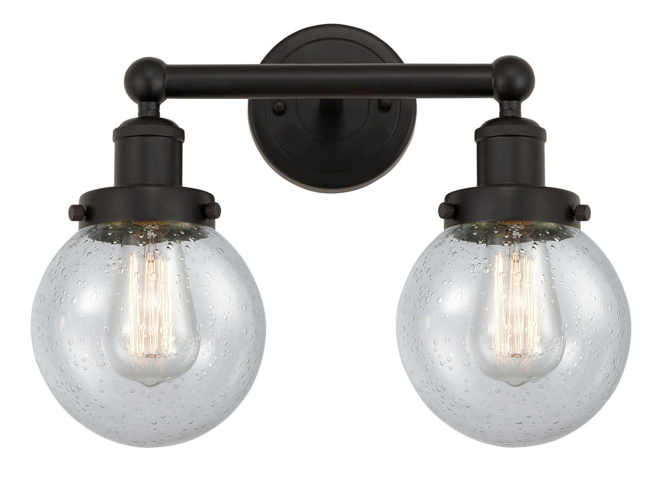 Innovations - 616-2W-OB-G204-6 - Two Light Bath Vanity - Edison - Oil Rubbed Bronze