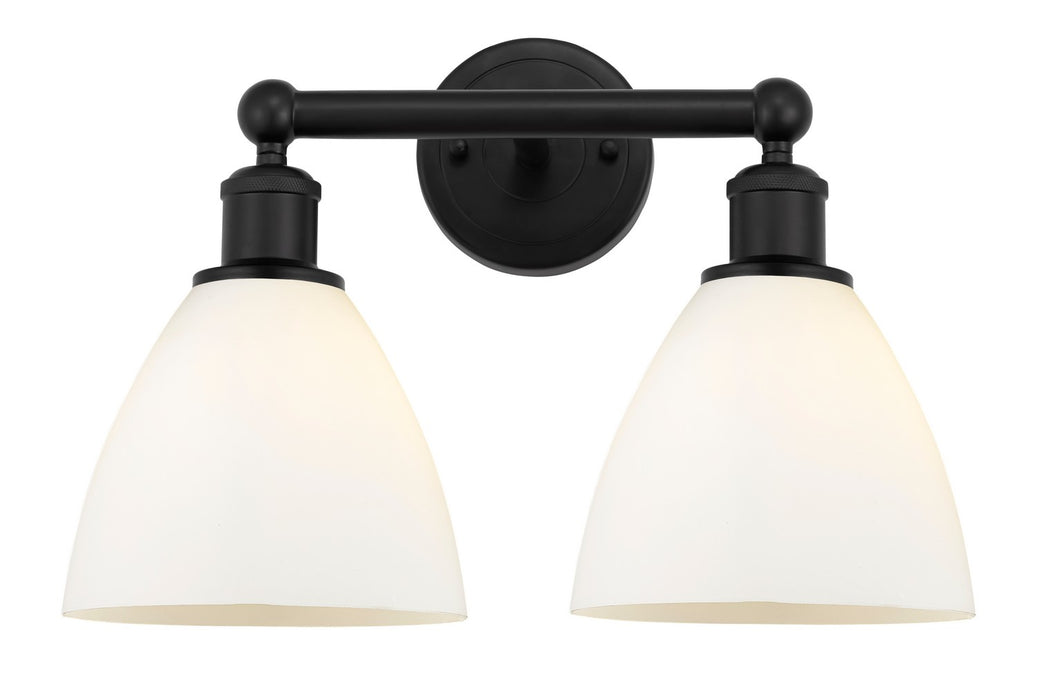 Innovations - 616-2W-BK-GBD-751 - Two Light Bath Vanity - Edison - Matte Black