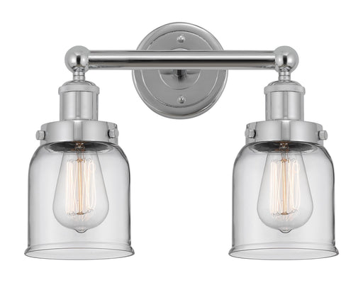 Edison Two Light Bath Vanity Polished Chrome