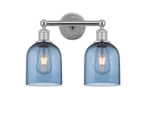 Edison Two Light Bath Vanity Polished Chrome
