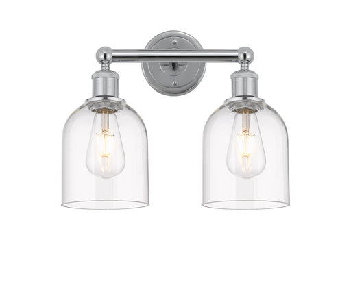 Edison Two Light Bath Vanity Polished Chrome