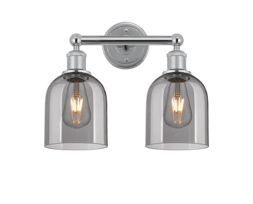 Edison Two Light Bath Vanity Polished Chrome