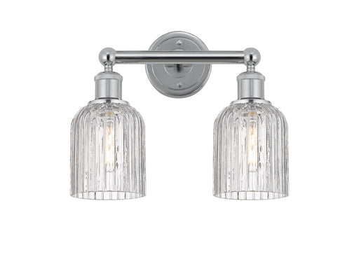 Edison Two Light Bath Vanity Polished Chrome