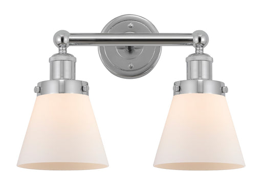 Edison Two Light Bath Vanity Polished Chrome