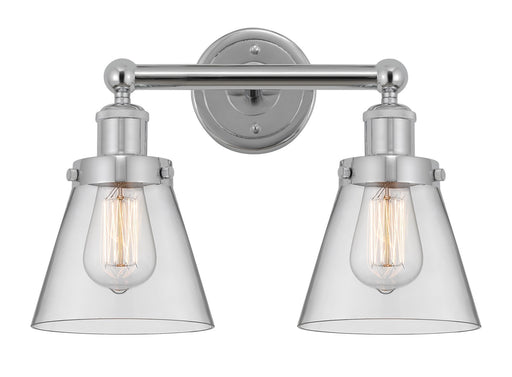 Edison Two Light Bath Vanity Polished Chrome