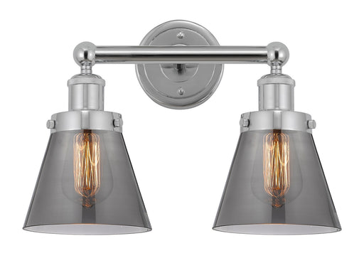 Edison Two Light Bath Vanity Polished Chrome