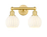 Innovations - 616-2W-SG-G1217-6WV - LED Bath Vanity - Edison - Satin Gold