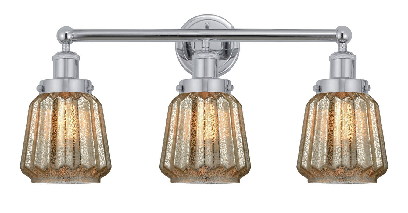 Innovations - 616-3W-PC-G146 - Three Light Bath Vanity - Edison - Polished Chrome