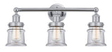 Innovations - 616-3W-PC-G182S - Three Light Bath Vanity - Edison - Polished Chrome